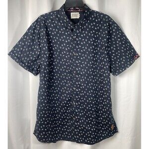 Scotch & Soda Amsterdam Men’s Button Short Sleeve Cotton Slim Short Sz XXL New